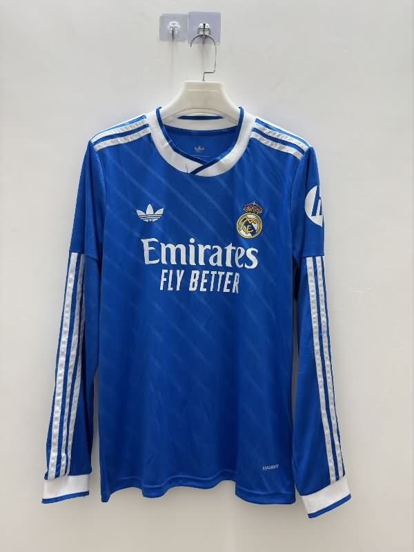 AAA Quality Real Madrid 25/26 Third Long Sleeve Soccer Jersey Leaked