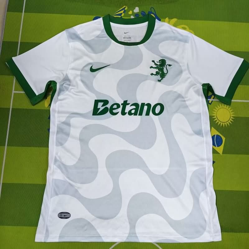 AAA Quality Sporting Lisbon 25/26 Away Soccer Jersey