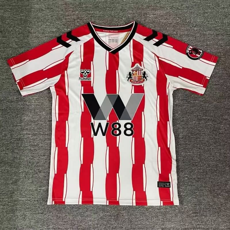AAA Quality Sunderland 25/26 Home Soccer Jersey