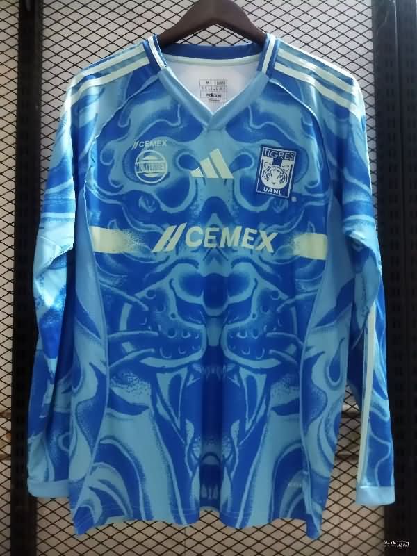 AAA Quality Tigres Uanl 25/26 Away Long Sleeve Soccer Jersey