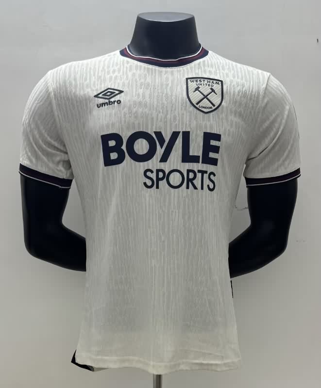 AAA Quality West Ham 25/26 Away Soccer Jersey (Player)