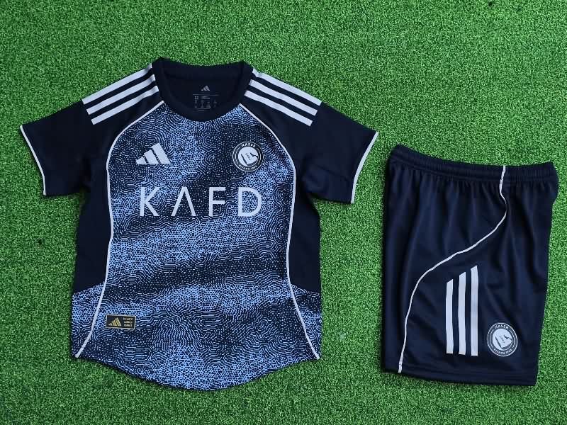 Kids Al Nassr FC 25/26 Away Soccer Jersey And Shorts (Player)