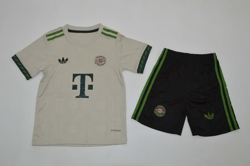 Kids Bayern Munich 25/26 Oktoberfest Soccer Jersey And Shorts