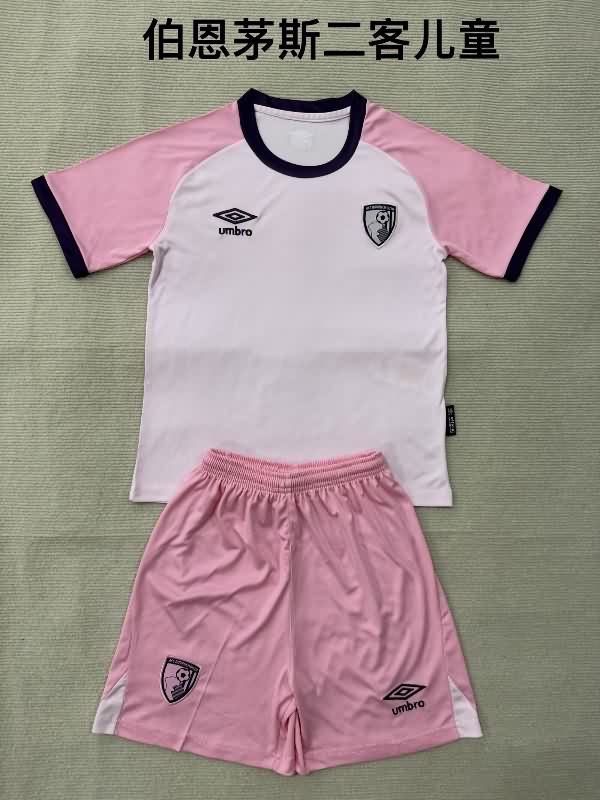 Kids Bournemouth 25/26 Third Soccer Jersey And Shorts
