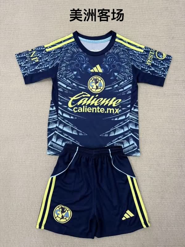 Kids Club America 25/26 Away Soccer Jersey And Shorts