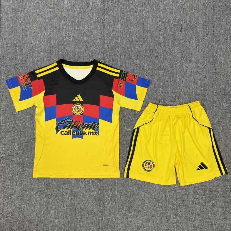Kids Club America 25/26 Home Soccer Jersey And Shorts