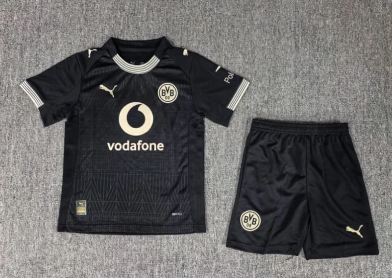Kids Dortmund 25/26 Special Soccer Jersey And Shorts