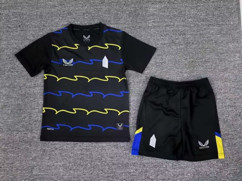 Kids Everton 25/26 Third Soccer Jersey And Shorts