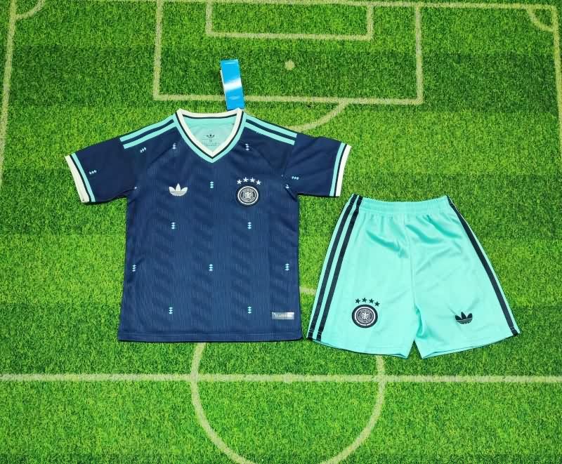 Kids Germany 25/26 Away Soccer Jersey And Shorts