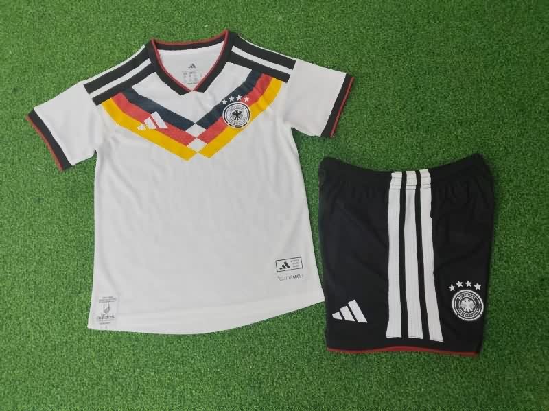 Kids Germany 25/26 Home Soccer Jersey And Shorts (Player)