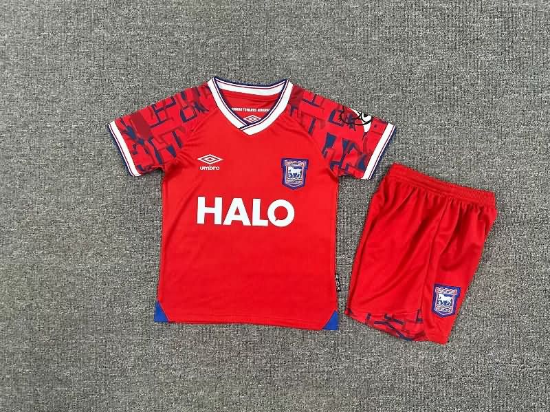 Kids Ipswich Town 25/26 Away Soccer Jersey And Shorts