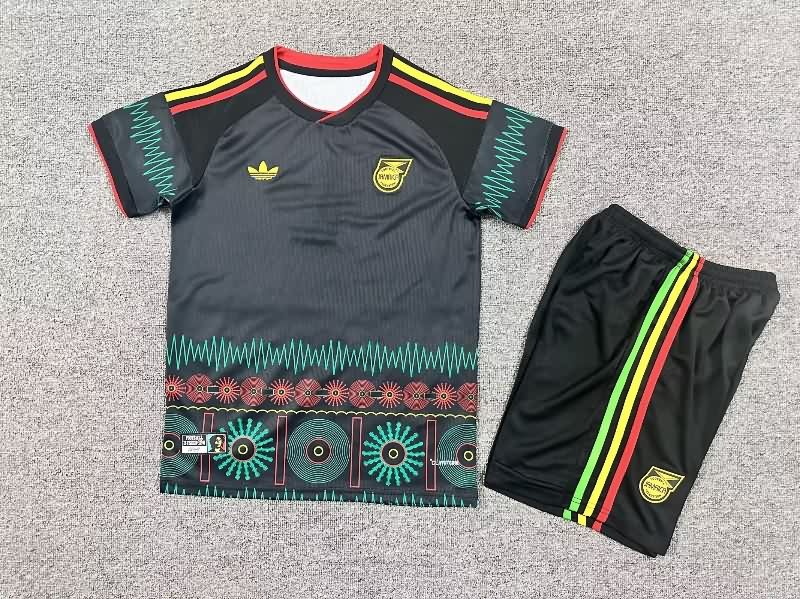 Kids Jamaica 2026 Away Soccer Jersey And Shorts