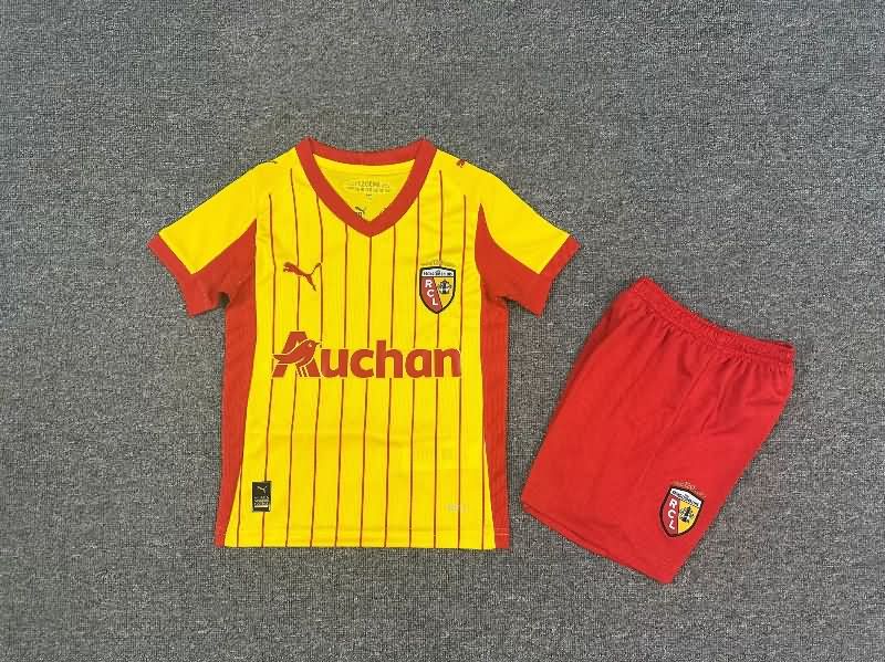 Kids Lens 25/26 Home Soccer Jersey And Shorts