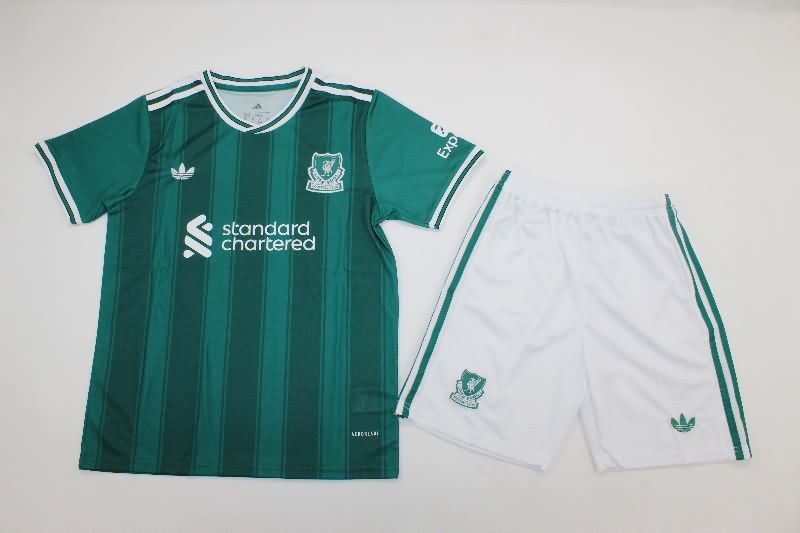 Kids Liverpool 25/26 Third Soccer Jersey And Shorts