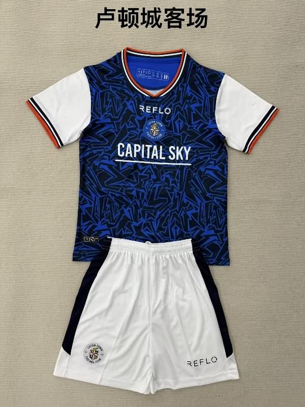 Kids Luton Town 25/26 Away Soccer Jersey And Shorts