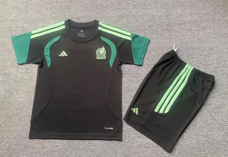 Kids Mexico 2026 Training Soccer Jersey And Shorts