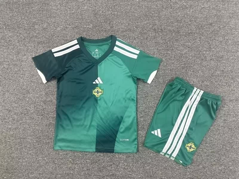 Kids Northern Ireland 2026 Home Soccer Jersey And Shorts