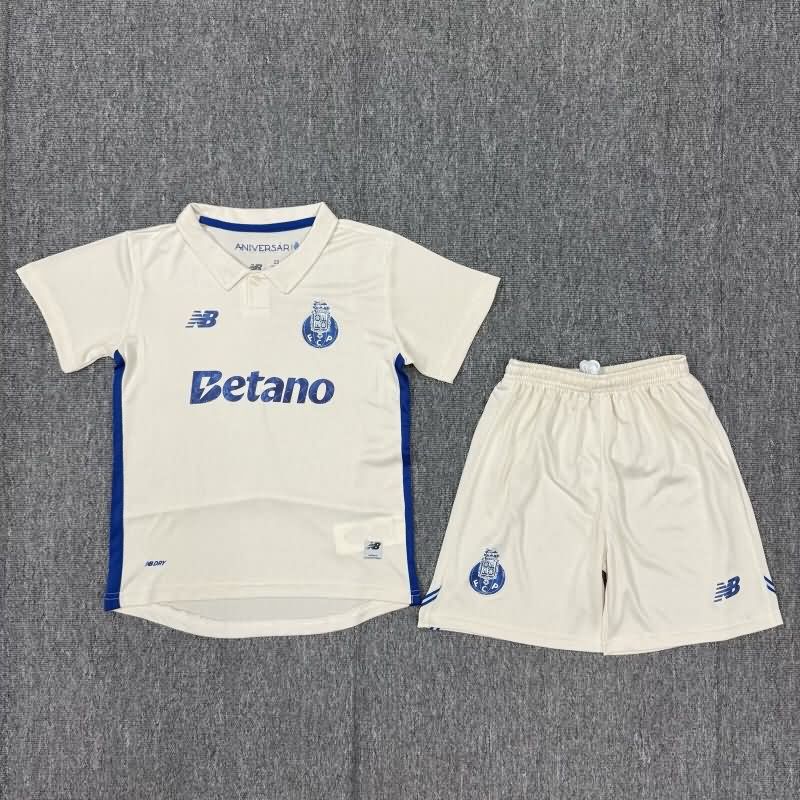 Kids Porto 25/26 Third Soccer Jersey And Shorts