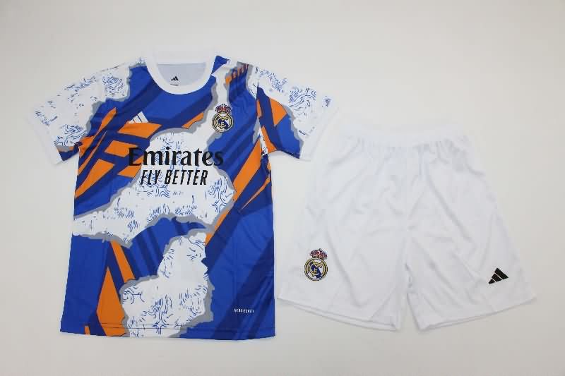 Kids Real Madrid 25/26 Special Soccer Jersey And Shorts