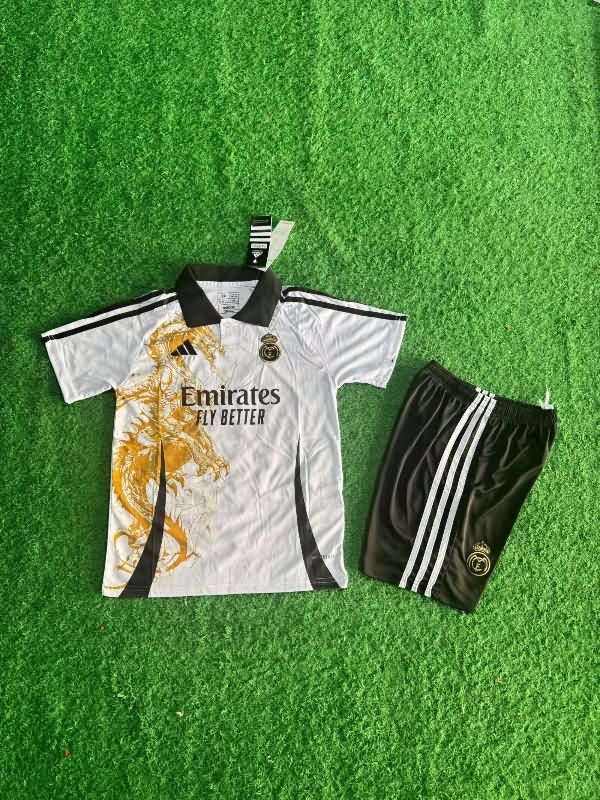 Kids Real Madrid 25/26 Special Soccer Jersey And Shorts 02 Kids Real Madrid 25/26 Special Soccer Jersey And Shorts 02