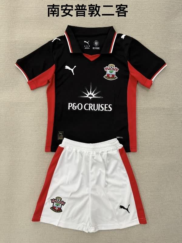 Kids Southampton 25/26 Third Soccer Jersey And Shorts