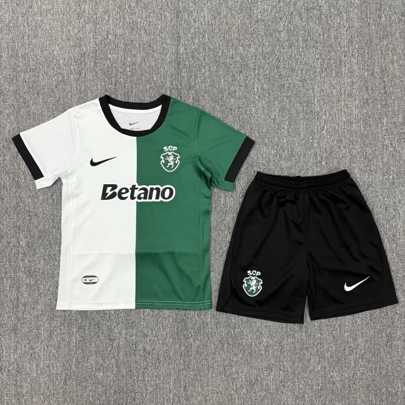 Kids Sporting Lisbon 25/26 Special Soccer Jersey And Shorts