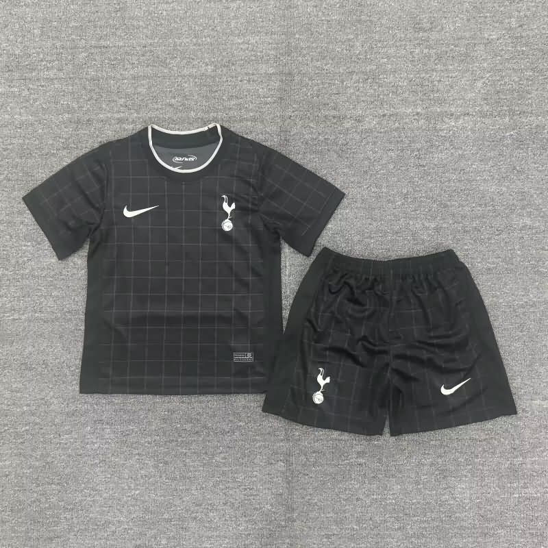 Kids Tottenham Hotspur 25/26 Away Soccer Jersey And Shorts Leaked