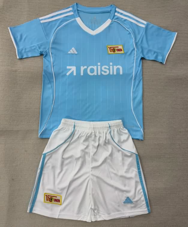 Kids Union Berlin 25/26 Third Soccer Jersey And Shorts