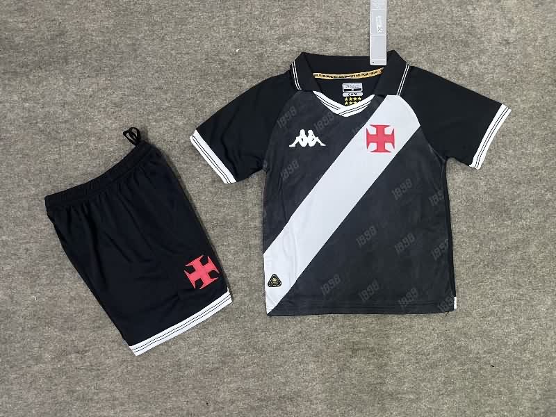 Kids Vasco Da Gama 2025 Home Soccer Jersey And Shorts