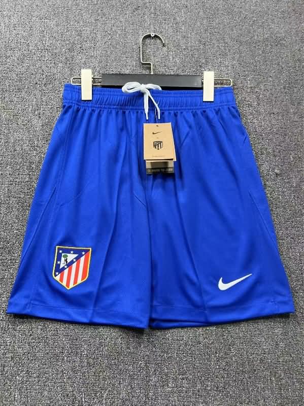 AAA Quality Atletico Madrid 25/26 Home Soccer Shorts AAA Quality Atletico Madrid 25/26 Home Soccer Shorts