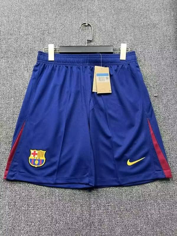 AAA Quality Barcelona 2025/26 Home Soccer Shorts AAA Quality Barcelona 2025/26 Home Soccer Shorts