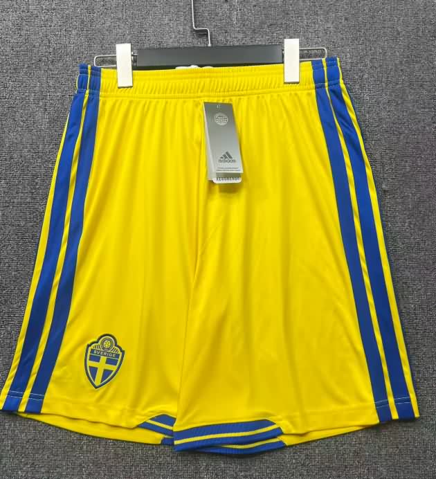 AAA Quality Sweden 2026 Home Soccer Shorts
