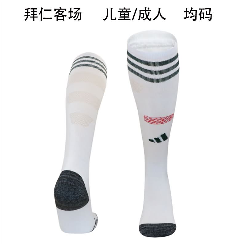 AAA Quality Bayern Munich 25/26 Away Soccer Socks AAA Quality Bayern Munich 25/26 Away Soccer Socks