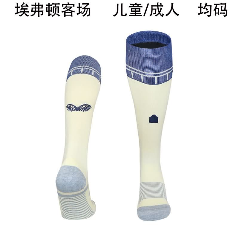 AAA Quality Everton 25/26 Away Soccer Socks
