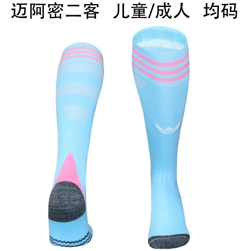 AAA Quality Inter Miami 2025 Third Soccer Socks