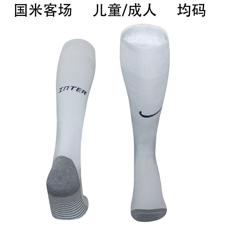 AAA Quality Inter Milan 25/26 Away Soccer Socks