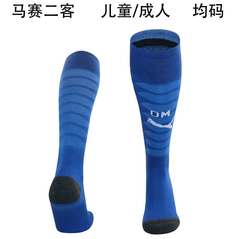 AAA Quality Marseilles 25/26 Third Soccer Socks
