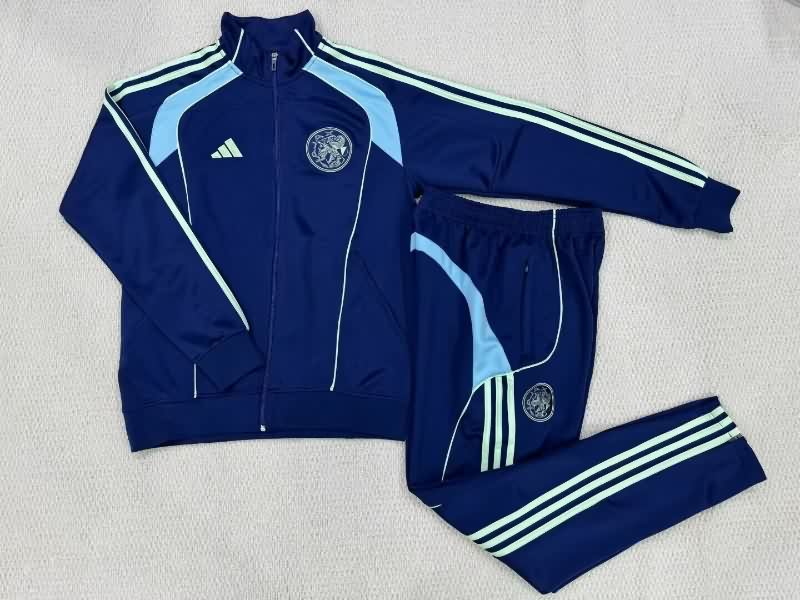 AAA Quality Ajax 25/26 Dark Blue Soccer Tracksuit