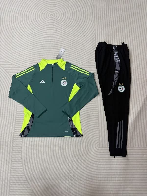 AAA Quality Algeria 2026 Green Soccer Tracksuit AAA Quality Algeria 2026 Green Soccer Tracksuit