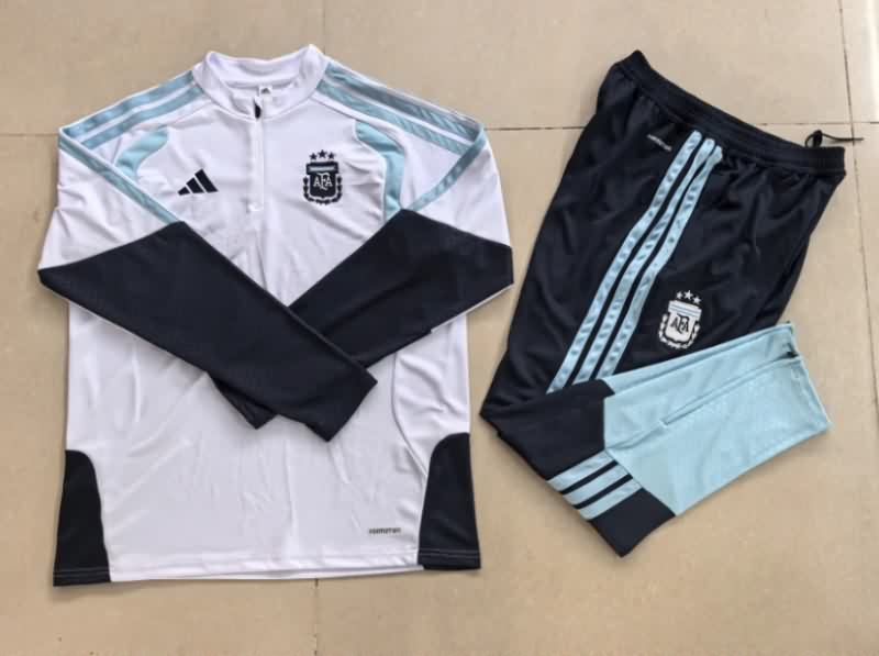 AAA Quality Argentina 2026 White Soccer Tracksuit AAA Quality Argentina 2026 White Soccer Tracksuit