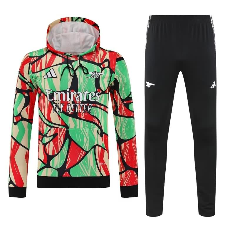AAA Quality Arsenal 25/26 Green Soccer Tracksuit