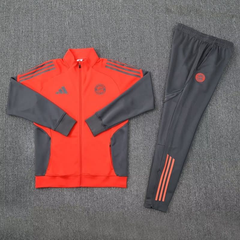 AAA Quality Bayern Munich 25/26 Orange Soccer Tracksuit 02