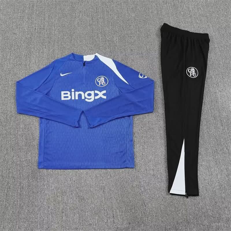 AAA Quality Chelsea 25/26 Blue Soccer Tracksuit