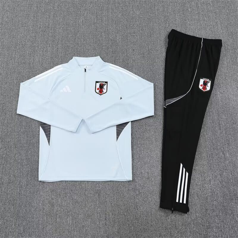 AAA Quality Japan 2025 Grey Soccer Tracksuit