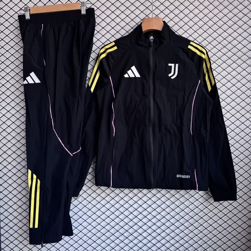 AAA Quality Juventus 25/26 Black Soccer Tracksuit 03