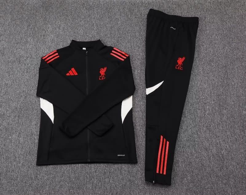 AAA Quality Liverpool 25/26 Black Soccer Tracksuit