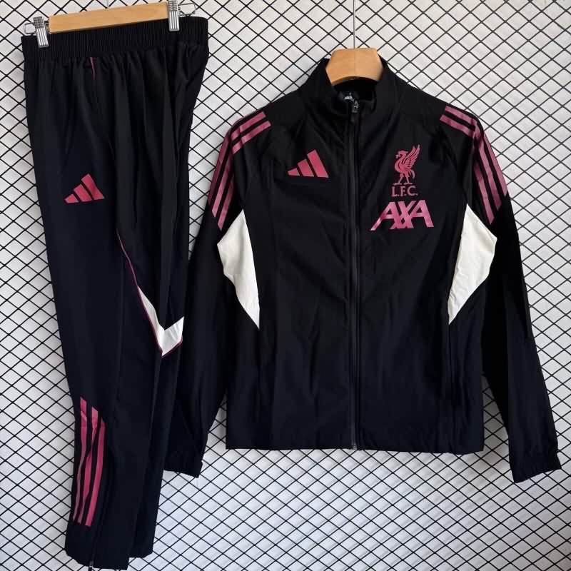 AAA Quality Liverpool 25/26 Black Soccer Tracksuit 03