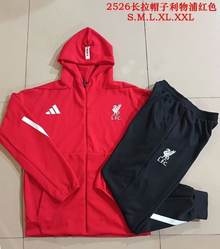 AAA Quality Liverpool 25/26 Red Soccer Tracksuit 04