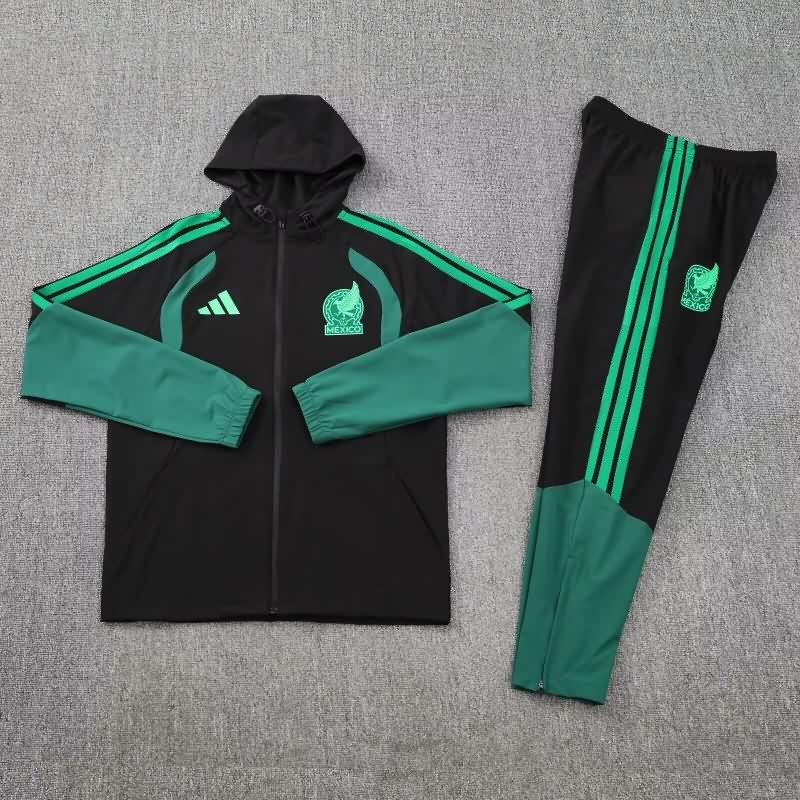 AAA Quality Mexico 2026 Black Soccer Tracksuit