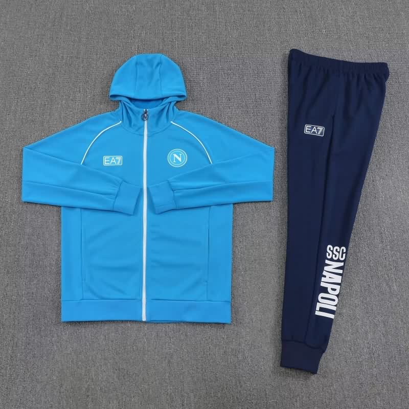 AAA Quality Napoli 25/26 Blue Soccer Tracksuit 05 AAA Quality Napoli 25/26 Blue Soccer Tracksuit 05